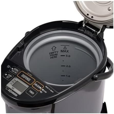 Zojirushi Micom Water Boiler and Warmer, 4.0 L (Black)