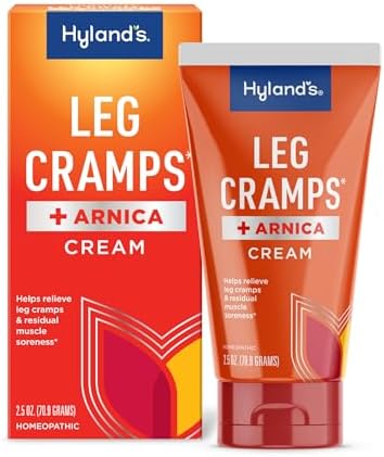 Hyland's Leg Cramps + Arnica, Natural Fast-Acting Pain Relief Cream, 2.5oz