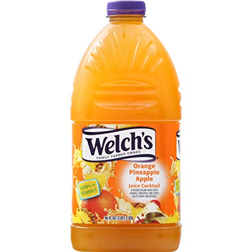 Welch's Juice Cocktail, No Preservatives, Concord Grape, 16 Ounce (Pack of 12)