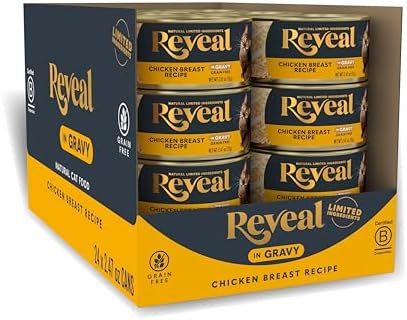 Reveal Tuna in Gravy Wet Cat Food 24-Pack 2.47 oz Cans