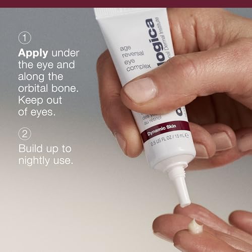 Dermalogica Age Reversal Eye Complex, 0.5 Fl Oz | Anti-Aging Retinol Eye Cream, Targets Signs of Skin Aging, Reduces Wrinkles, Reduces Dark Circles