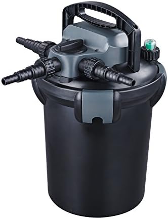 Jebao CBF-4000 Bio Pressurized Filter, 1000 gal | 13-Watt UV