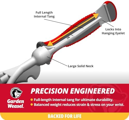 Garden Weasel Multi-Use Transplanter Trowel for Digging Planting Weeding
