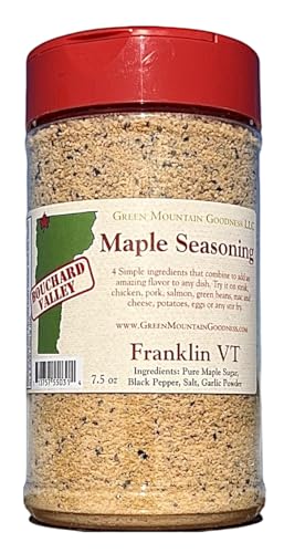 Maple Rub Spice Seasoning From Pure Vermont Maple Syrup (7.5)