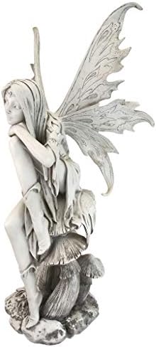 Design Toscano Fairy of Hopes and Dreams Garden Statue by Artist Cecelia 11"Wx11"Dx22"