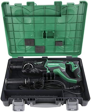 Metabo HPT Rotary Hammer | SDS Plus | 1-Inch, 7.5-Amp | For Drilling | Chipping and Hammer Drilling (DH26PF)