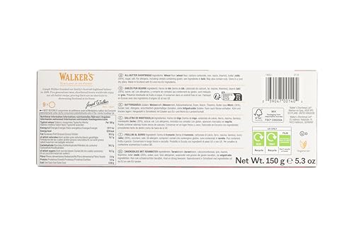 Walkers Pure Butter Shortbread, Rounds, 5.3 oz