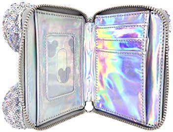 Loungefly X LASR Exclusive Disney Holographic Sequin Minnie Wallet