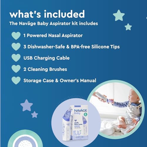 NAVAGE® Baby Bundle: Nasal Aspirator + Nasal Congestion Micro-Mist