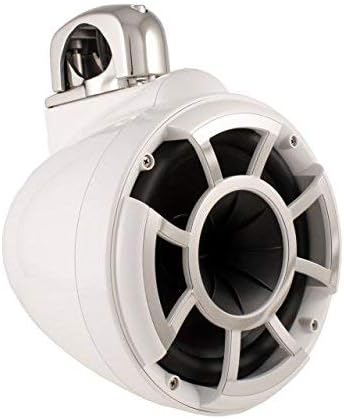 Wet Sounds REV 10 Fixed Clamp Tower Speakers - White (Pair) (Renewed)
