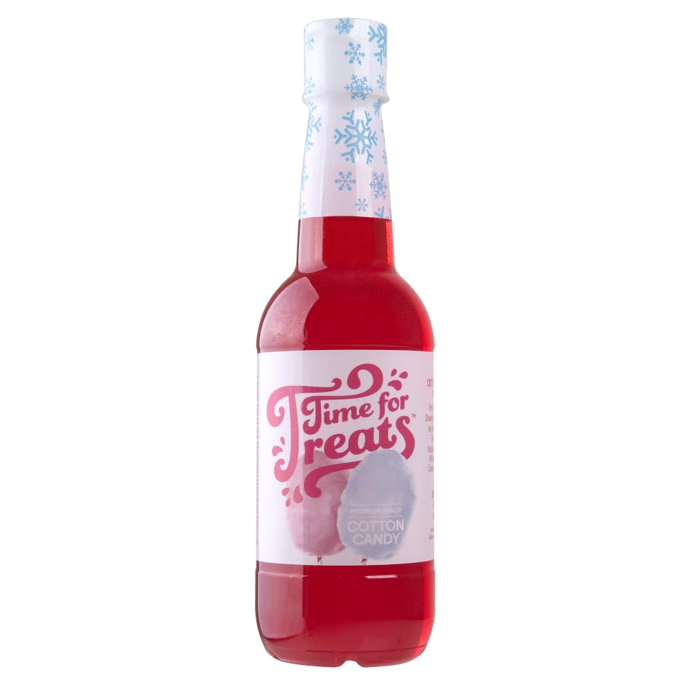 Time For Treats 3-Pack Tropical Punch, Watermelon, Lime Syrup 16.9 Fluid Ounce Per Bottle for Snow Cones, Homemade Sodas, Cocktails, Coffee, Baking and More