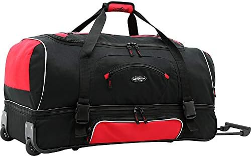 Travelers Club Adventure Rolling Travel Duffel Bag