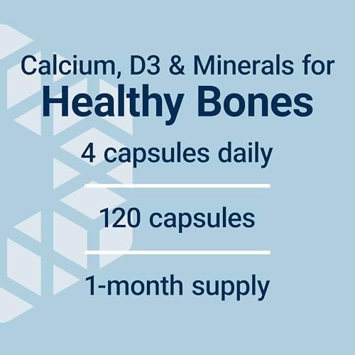 Life Extension Bone Restore Calcium Supplement, Vitamin D3, Magnesium, Boron, zinc, Manganese, Silicon, Helps Maintain Healthy Bone Density