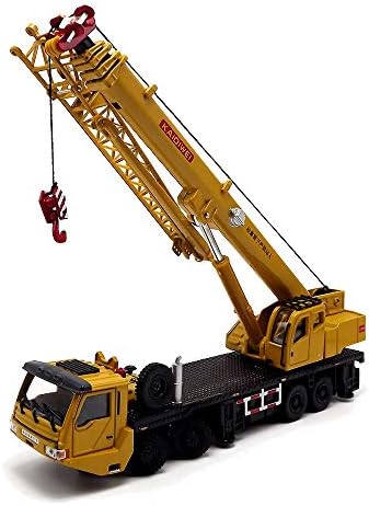 eMart Alloy Die-cast Model Toy Engineering Heavy Crane Truck Vehicle Car Simulation Miniature 1:55 Kids Gift