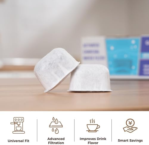 Premium 12-Pack Replacement Charcoal Water Filters for Keurig Coffee Machine | Fits K-Supreme, K-Slim, K-Express, K-Classic, K-Duo, K-Elite, K-Select