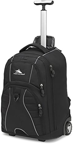 High Sierra Freewheel Wheeled Laptop Backpack, True Navy, 20.5 x 13.5 x 8-Inch