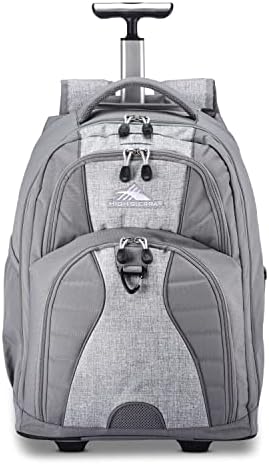High Sierra Freewheel Wheeled Laptop Backpack, True Navy, 20.5 x 13.5 x 8-Inch