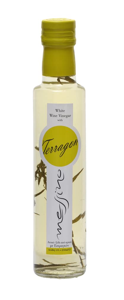 Messino White Wine Vinegar, Greek Vinegar for Salads, 250ml