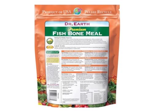 Dr Earth 722 2. 5 Lb Fish Bone Meal 3-18-0