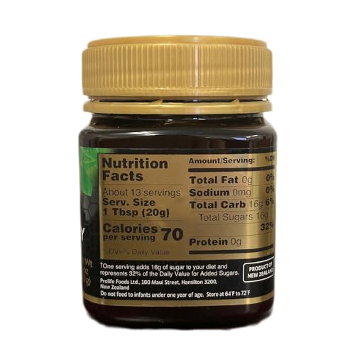 New Zealand Manuka Honey Certified UMF 10+, 8.8oz(250g)