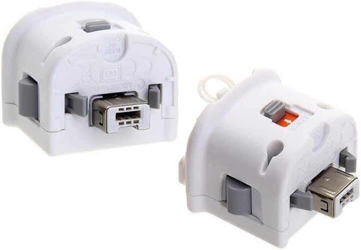 Wii Motion Plus Adapter for Original Wii Remote Controller(Pack of 2) (White)
