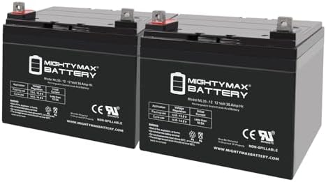 Mighty Max Battery 12V 35AH SLA Battery for John Deere Tractor Riding Mower