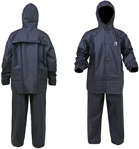 Ultra-Lite Rain Suit for Men Women Waterproof Protective Rain Coat with Pants 2 Pieces Rain Gear
