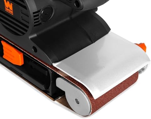 WEN 6321 7-Amp 3 in. x 21 in. Corded Belt Sander with Dust Bag , Black