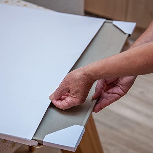 Jigthings – Jigboard 1500 – Jigsaw Puzzle Board for Puzzles up to 36” x 26”. Solid Board with Raised Edge for Most 1500 Piece Puzzles