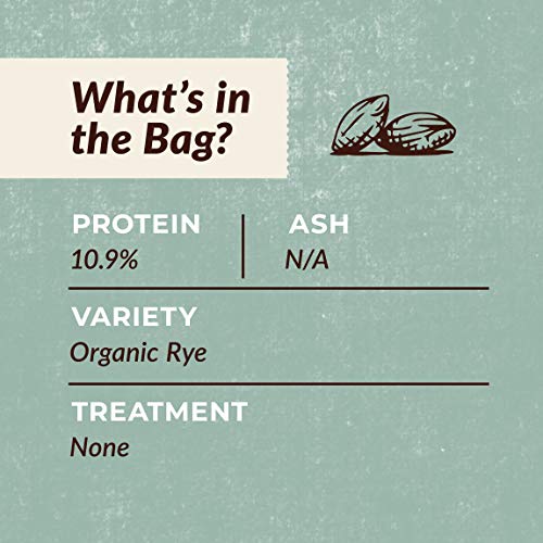 100% Organic Hard Red Spring Wheat Berries- 25 lbs