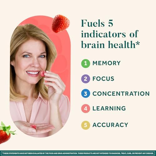 NEURIVA Original Brain Supplement for Memory, Focus & Concentration with Clinically Tested Nootropics Phosphatidylserine and Neurofactor
