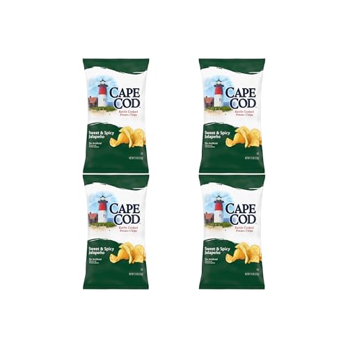 Cape Cod Sweet & Spicy Jalapeno Chips, 7.5 Oz Bag