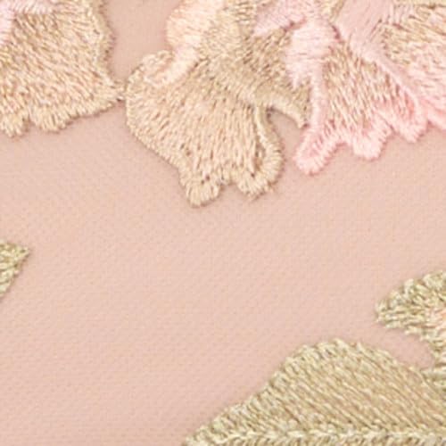 Adrianna Papell Cascading Floral Embroidered Long Column Gown