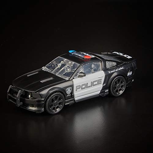 Transformers Studio Series 28 Deluxe Class Movie 1 Barricade Action Figure | Transformers Movie Studio Series 5 Inch Action Figure Deluxe Class