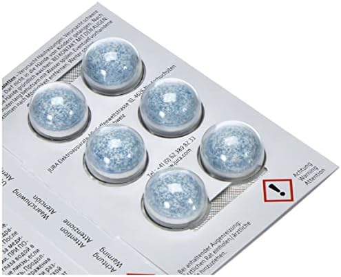 Jura 2-Phase Cleaning Tablets for Fully Automatic Coffee Machines, 25 Count