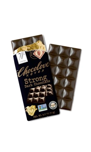 Chocolove, Bar Chocolate Dark Strong 70%, 3.2 Ounce