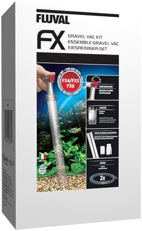 Fluval Gravel Cleaner Kit, A370, Black