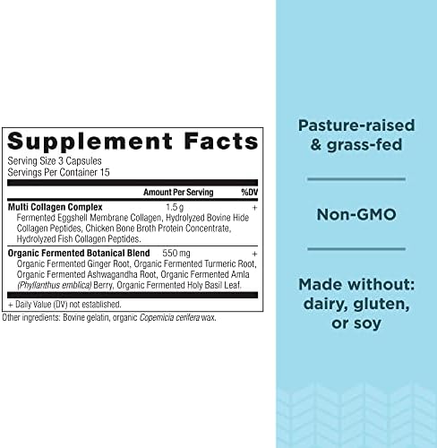 Ancient Nutrition Hydrolyzed Multi Collagen Peptides Capsules