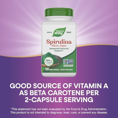 Nature's Way Spirulina Micro-Algae, Seasonal Immune Support*