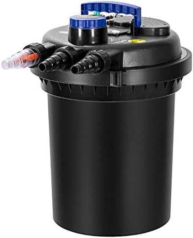 VIVOHOME 2630GPH Bio Pressure Pond Filter with 13W Light for Various Ponds