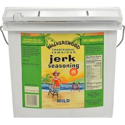 Walkerswood Traditional Jamaican Jerk Seasoning, Hot and Spicy, 128 Fl Oz