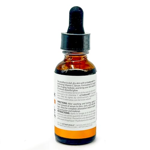 ArtNaturals Vitamin C Serum with Hyaluronic Acid, 1 fl oz