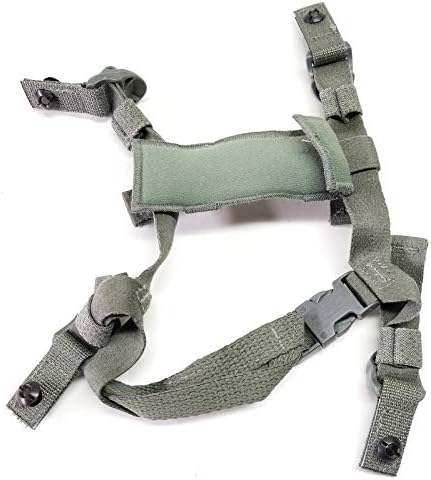 USGI ACH 4 Point Chin Strap with Bolts and Screws