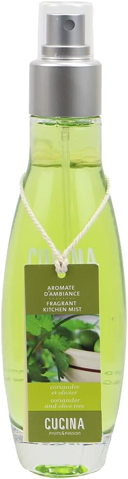 Cucina Fruits & Passion Kitchen Fragrant Mist (Coriander & Olive Tree Glass) 3.3oz