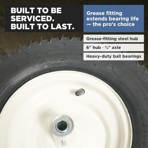 Scenic Road 16" XHD 4-Ply Turf Replacement Wheelbarrow Wheel (SRWT)
