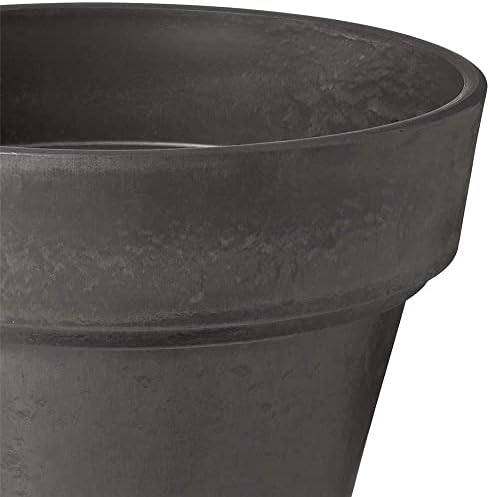 PSW OT55C Arcadia Garden Products Traditional Pot, 21.5 by 20-Inch, Chocolate