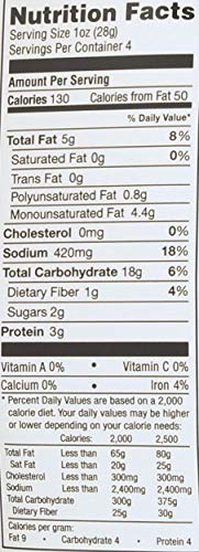 Simply 7 Lentil Chips, Jalapeno, 4-ounce Bags (Pack of 12)