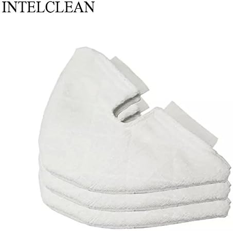 3 Replacement Triangle Pads Compatible with Shark Euro Pro Pocket Steam Mop S3501, S3601, S3801CO, S3901 with Triangle Mop Head