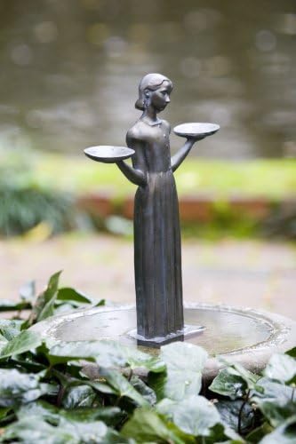 Bird Girl Miniature Statue 15h