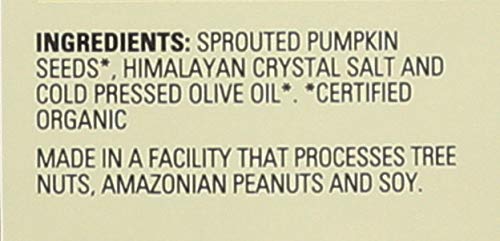 Living Intentions Organic Sprouted Pumpkin Seeds: Salted – NonGMO – Gluten Free – Vegan –Kosher – Paleo - 8 Ounce Unit
